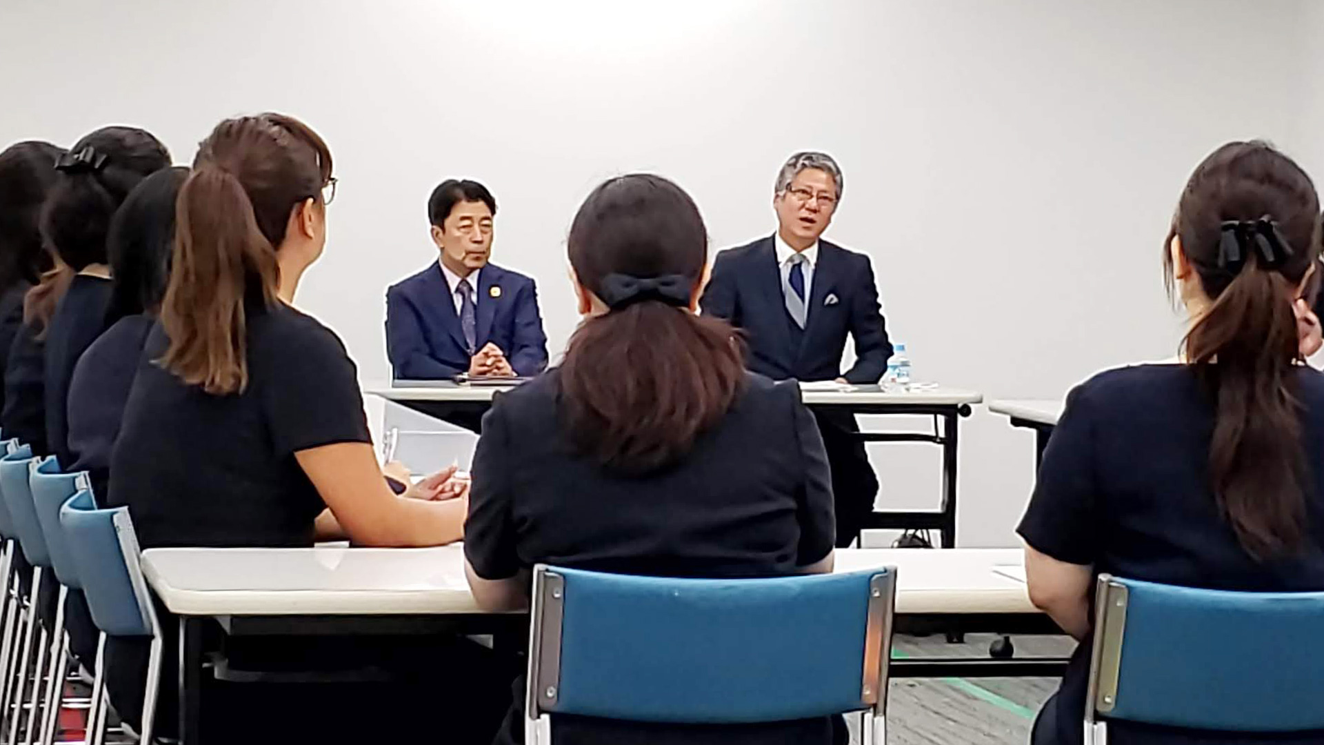 「椙山小合格を目指す保護者のための合格懇談会」の様子