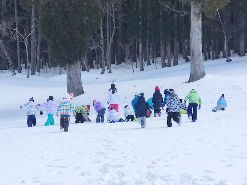 Snow Party「小学生」の様子