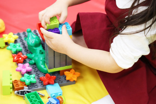 写真「夏の幼稚園受験対策講座 使用教材」