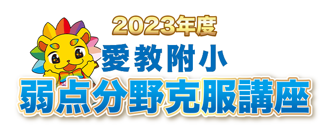 2021年度 愛教大附小 弱点分野克服講座